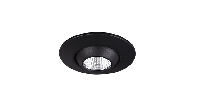 Spot YUCA ROUND H0105, Negru