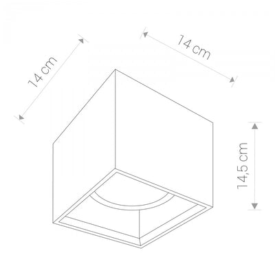 Spot BOLD M 9392, Gri Beton