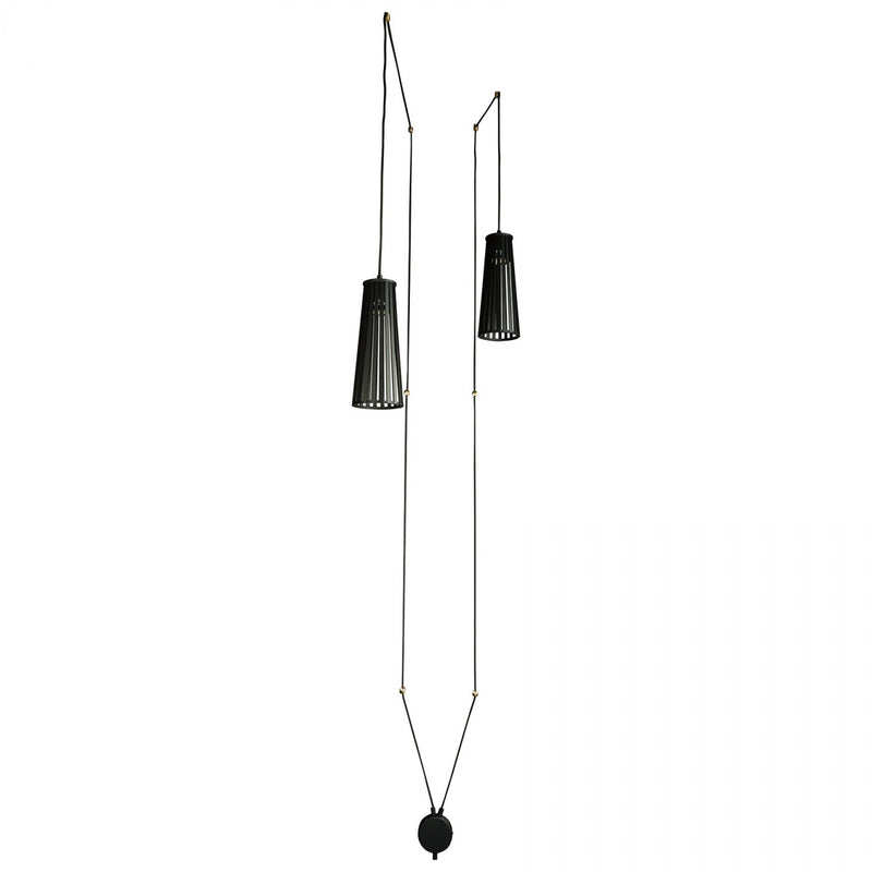 Pendul DOVER II 9263, Negru