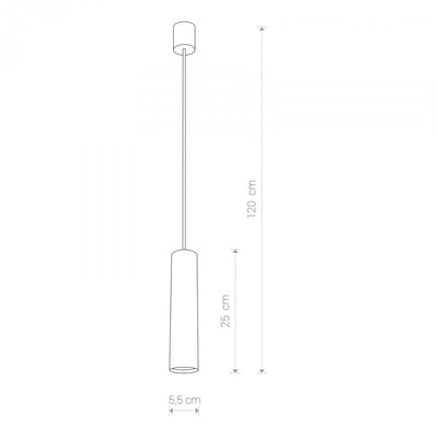 Pendul EYE M 5397, Alb
