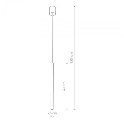 Pendul LASER  I 8797, Negru