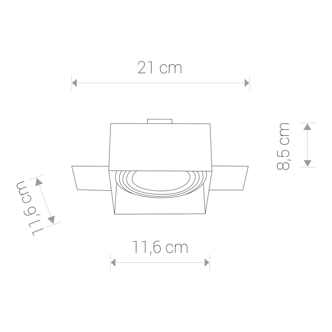 Spot MOD PLUS I 9408, Alb