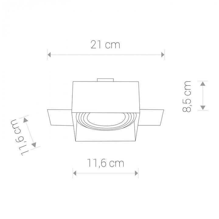 Spot MOD PLUS I 9408, Alb