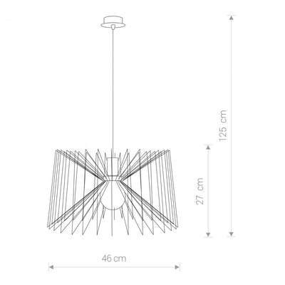 Pendul NESS  I 6768, Negru