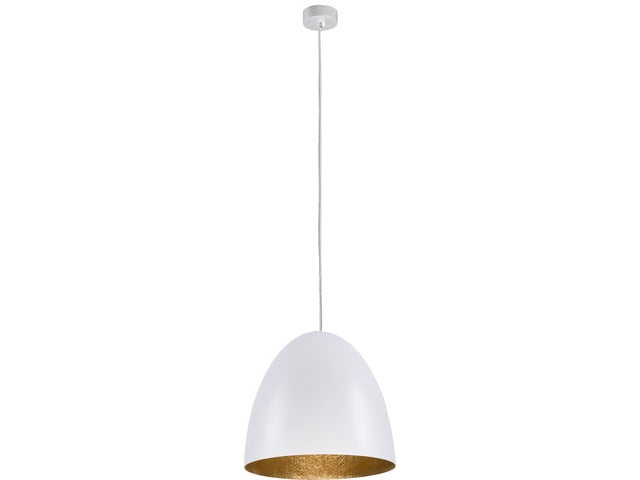Pendul EGG M 9021, Alb-Auriu