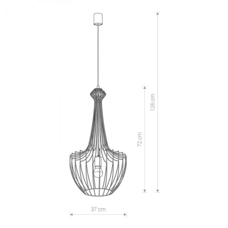 Pendul LUKSOR S  8851, Negru