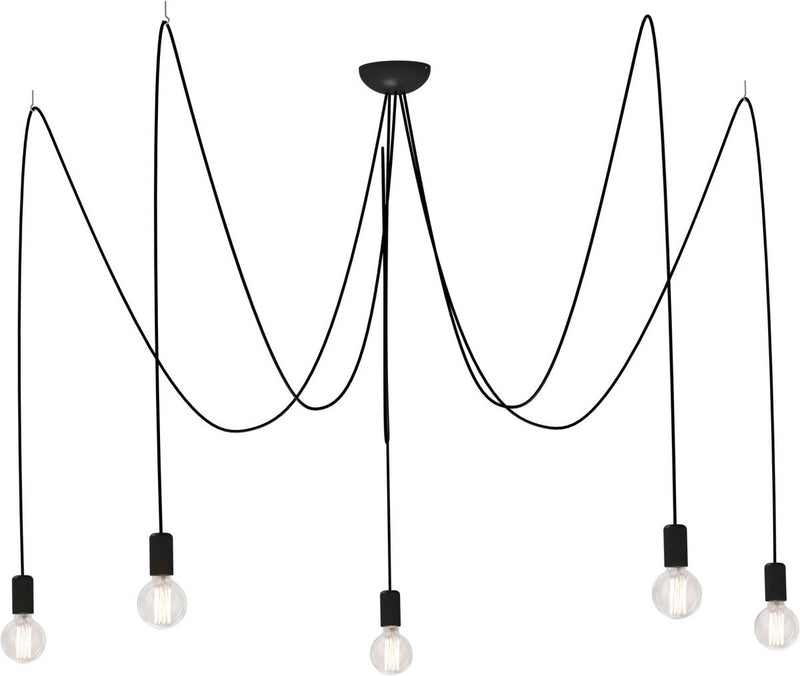 Candelabru SPIDER  V 6788, Negru