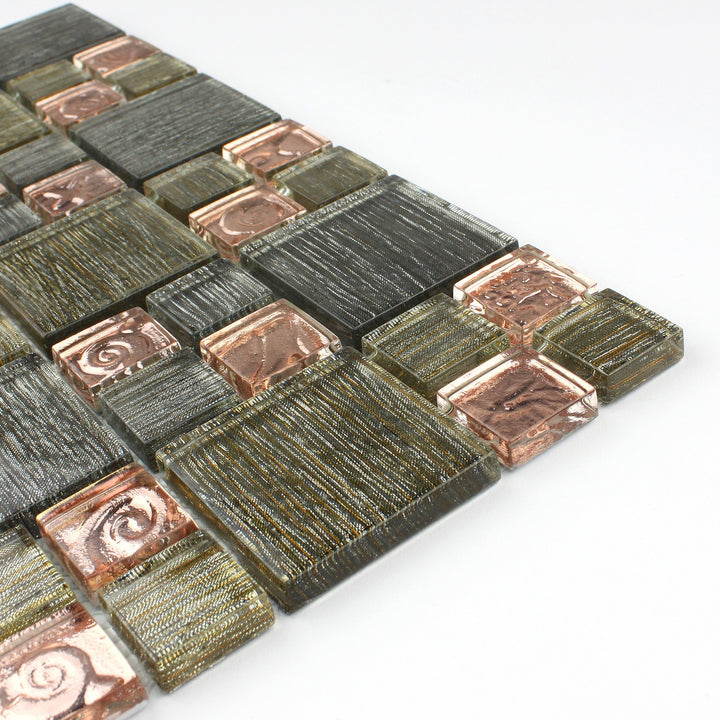 Mozaic de sticlă 300x300x8mm A-MGL08-XX-078, Midas