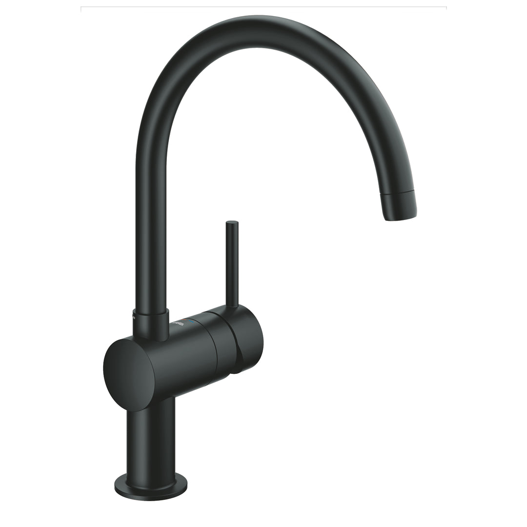 Baterie Bucătărie Minta Velvet Black GRO32917KS0, Grohe