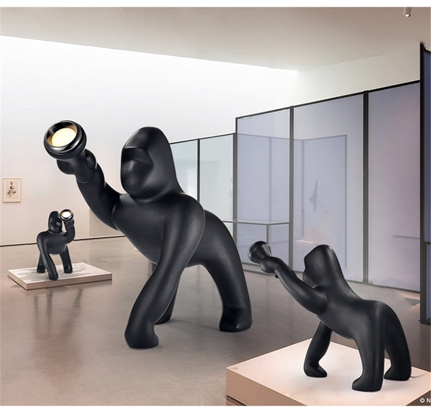 Lampă Kong XS Black, Qeeboo