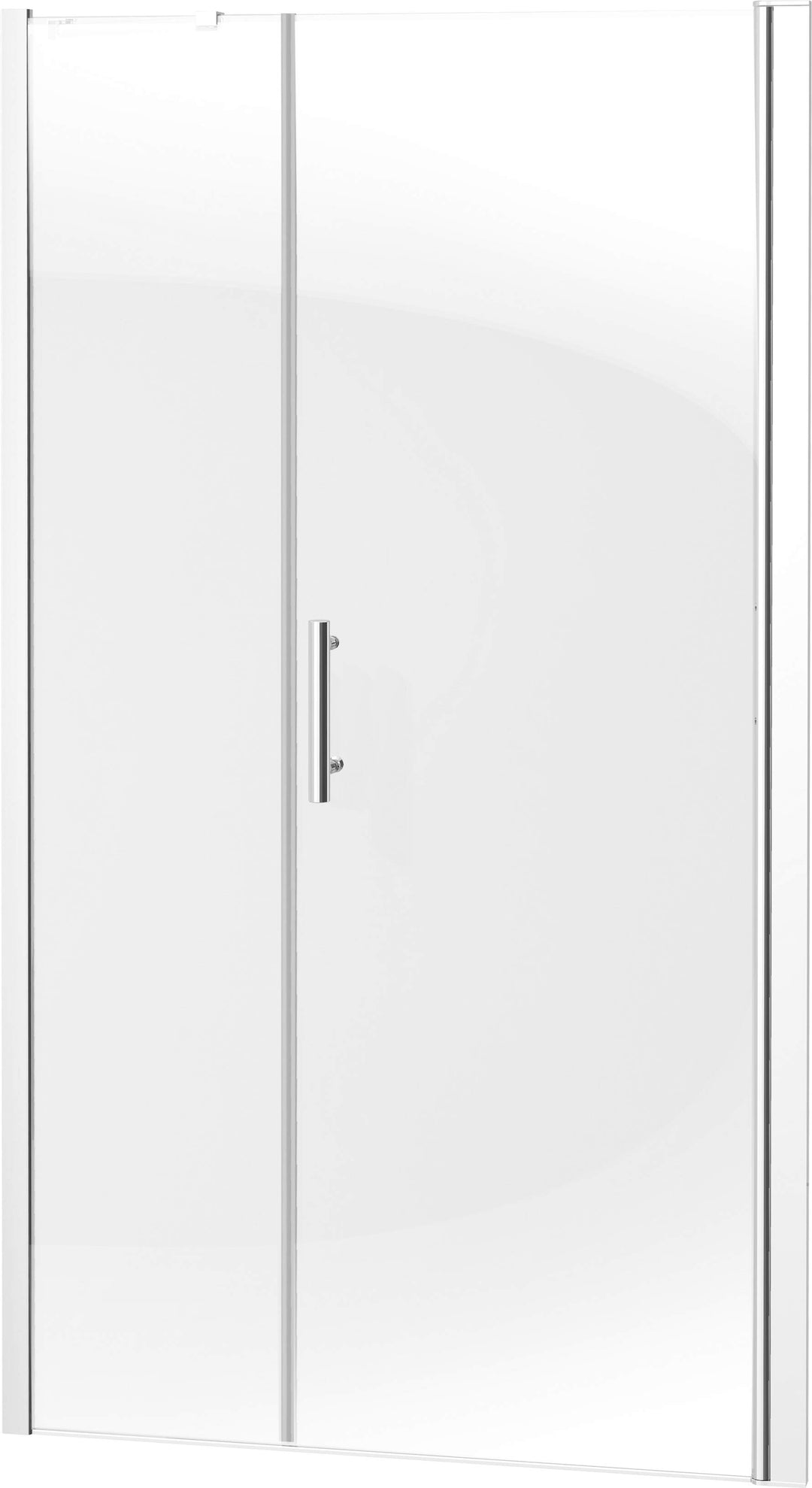 Usă Duș Încastrată Cu Balamale 110 cm Profil Crom Moon KTM_013P Deante