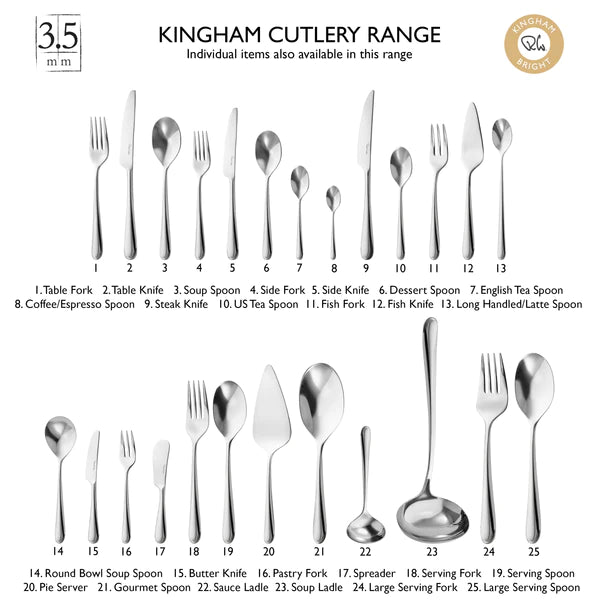 Set 84 Tacâmuri Kingham Bright, Robert Welch