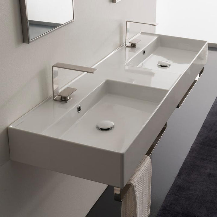 Lavoar pe blat 141x46 cm 5116 Teorema 2.0, Scarabeo