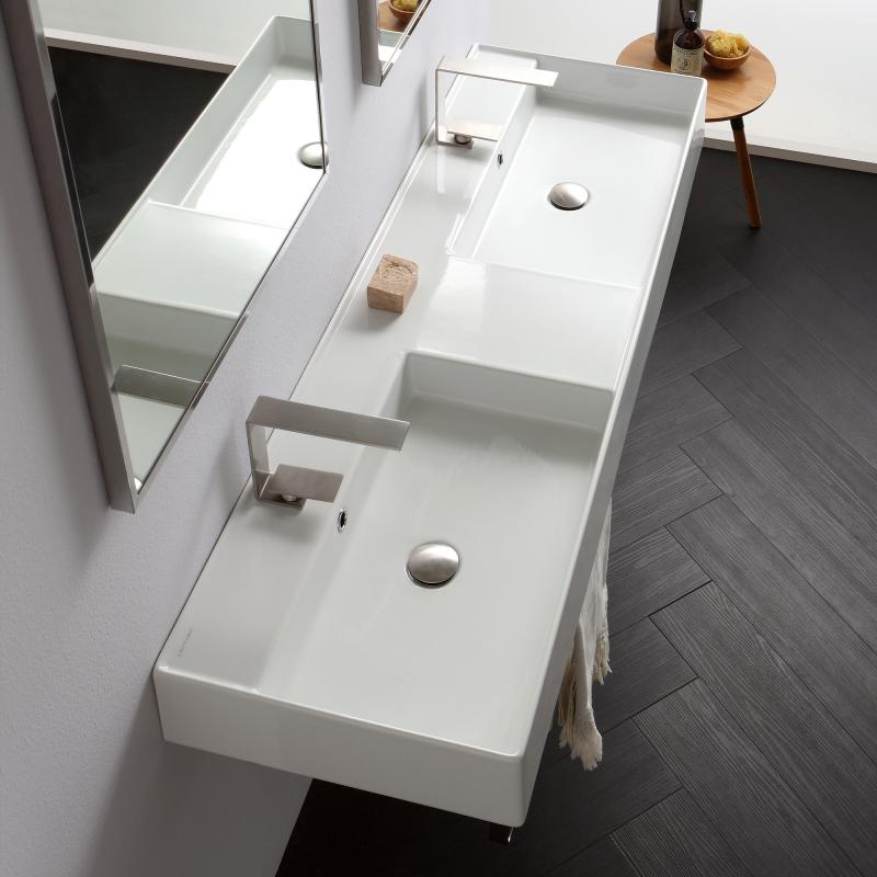 Lavoar pe blat 141x46 cm 5116 Teorema 2.0, Scarabeo