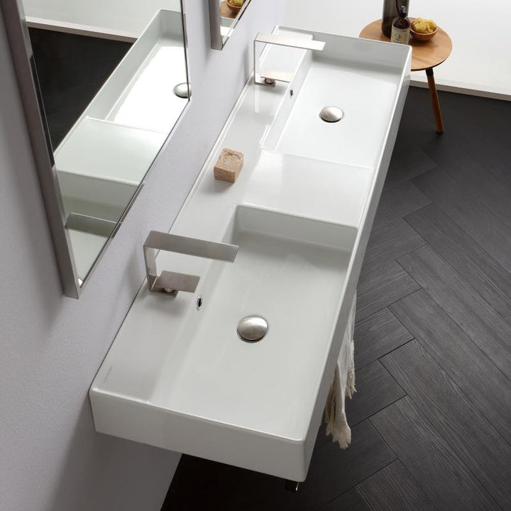 Lavoar pe blat 141x46 cm 5116 Teorema 2.0, Scarabeo