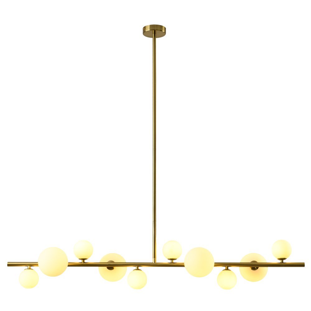 Lustră Milky Drop 120 Gold MP0097-10, Step Into Design