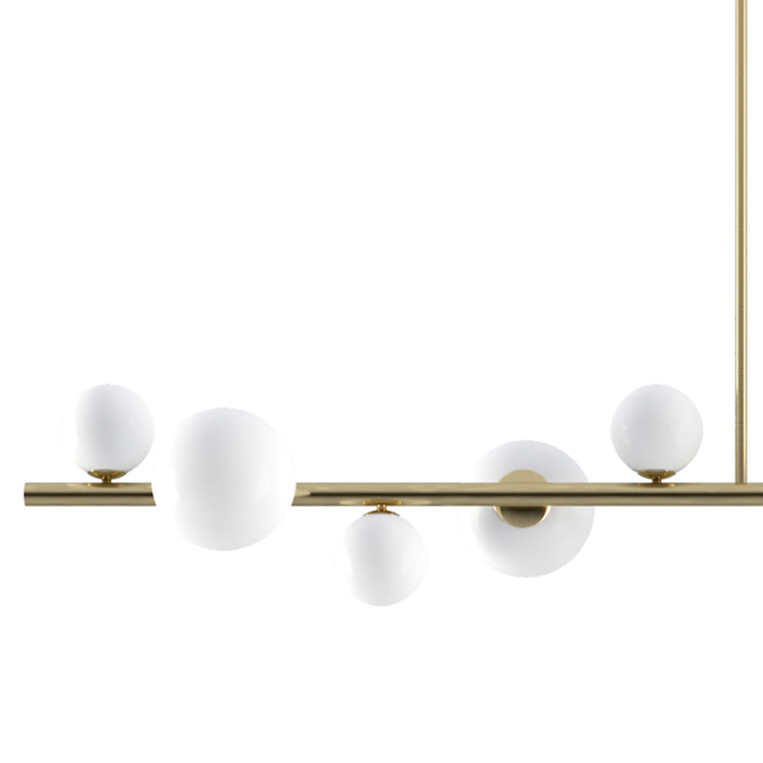 Lustră Milky Drop 120 Gold MP0097-10, Step Into Design