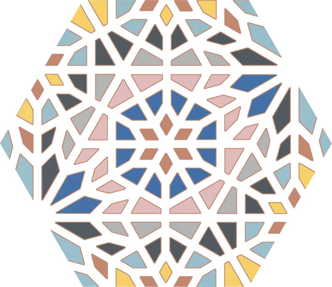 Gresie Hexagonală Kashbah Mix Colors PT05665 Codicer