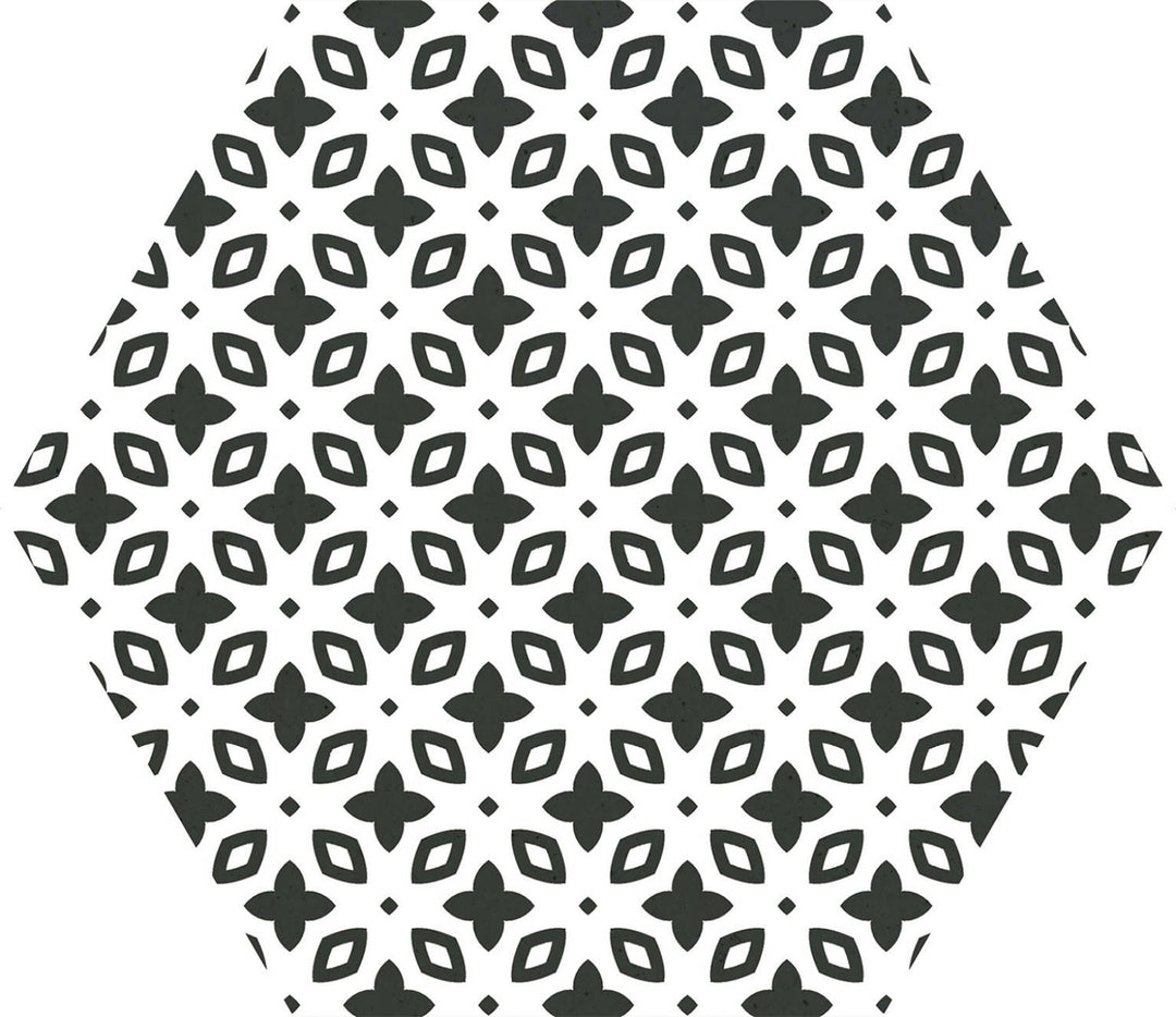 Gresie Hexagonală Moma White PT05892 Codicer