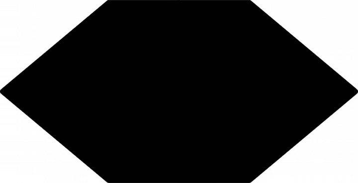 Gresie Hexagonală Basic Black Kayak 17x33 cm PT05894 Codicer
