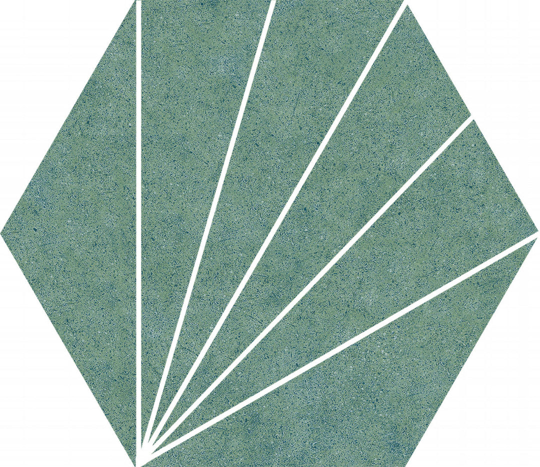 Gresie Hexagonală Aster Green PT06078 Codicer