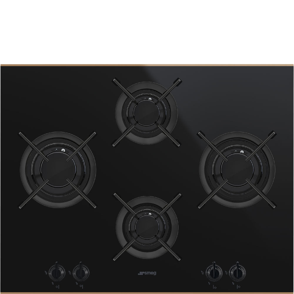 Plită gaz Dolce Stil Novo PV664LCNR, Smeg