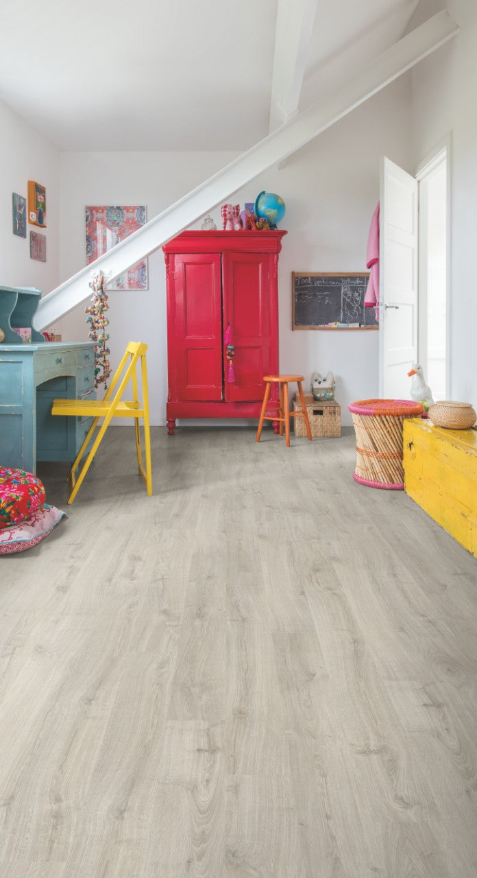Parchet laminat Stejar Newcastel Gri EL3580 8/32 AC4, Quick Step