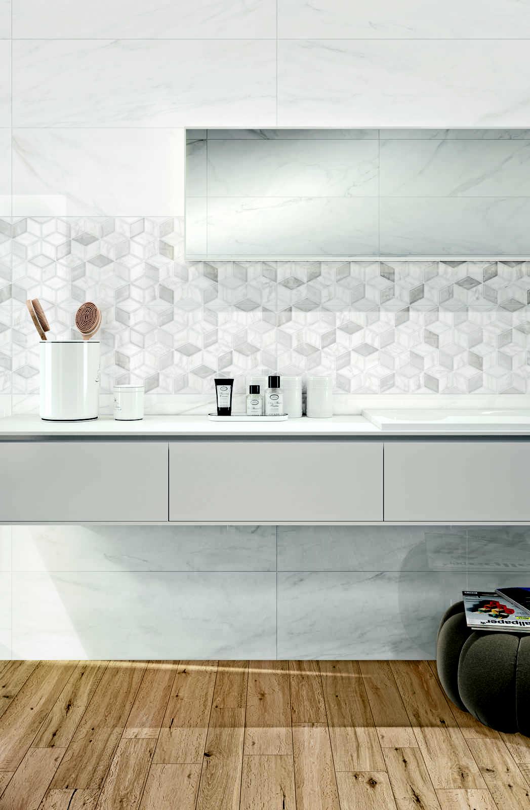 Faianță Decoro Tangram Bianco Imperiale Wall Ragno