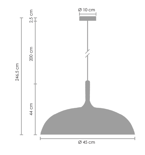 Lustră Saucer White ST-5219, Step Into Design