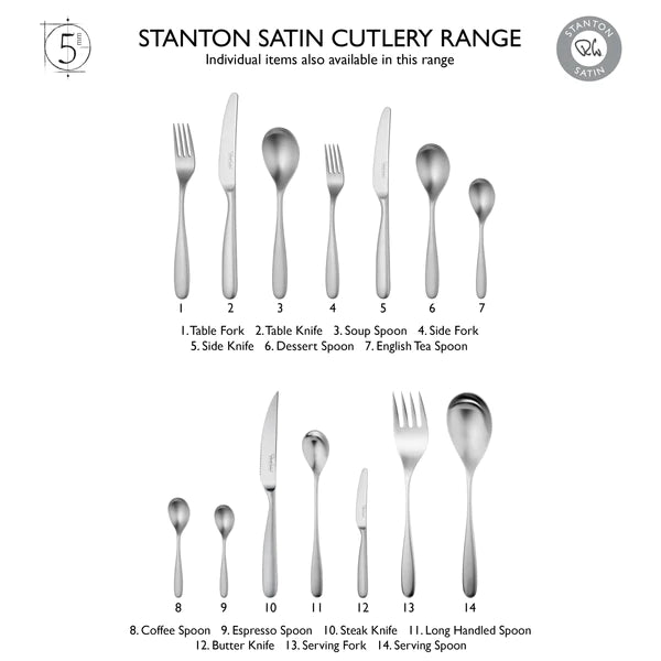 Set 56 Tacâmuri Stanton Satin, Robert Welch