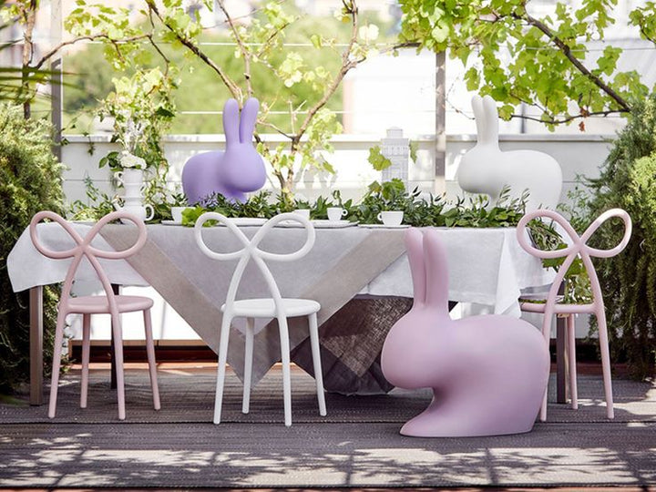 Scaun Ribbon Baby White, Qeeboo