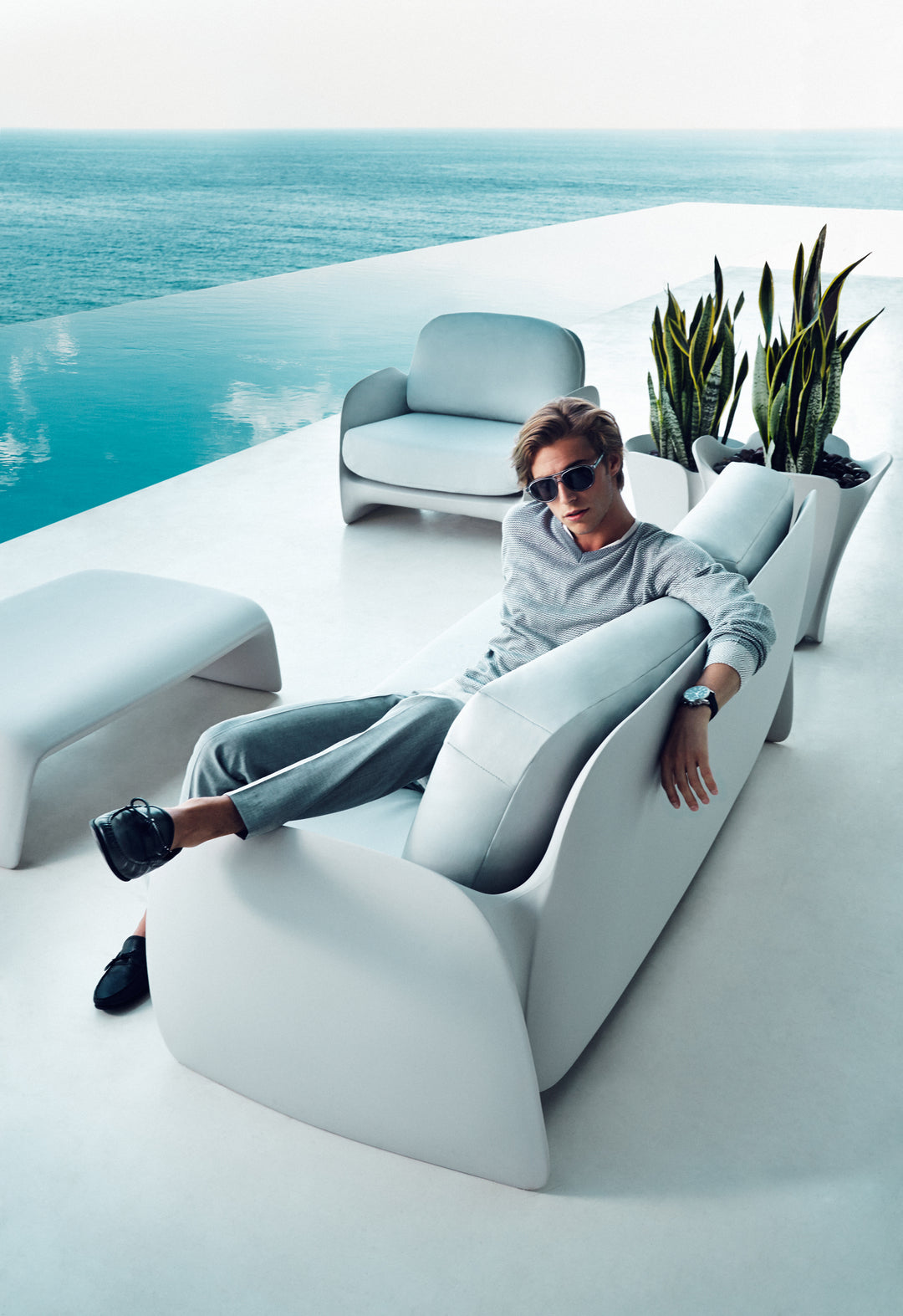 Canapea Exterior Pezzettina Archirivolto, Vondom