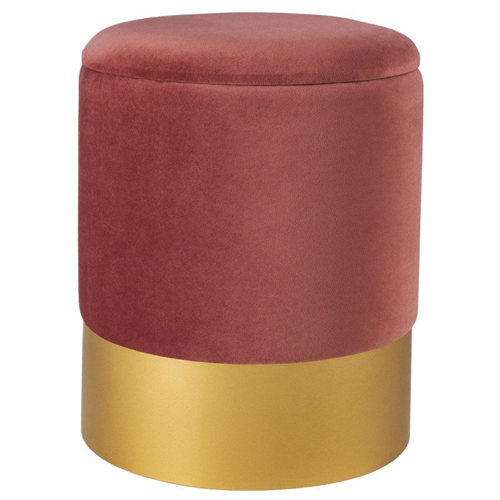 Puf Interior Velvet Dusty Pink VWF17B00B-L-R, Moos Home