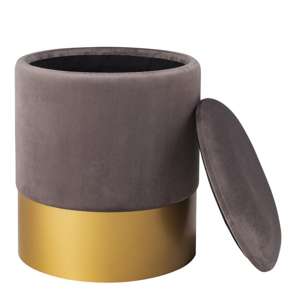 Puf Interior Velvet Grey VWF17B00B-L-S, Moos Home