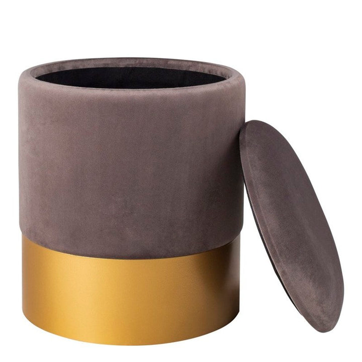 Puf Interior Velvet Grey VWF17B00B-L-S, Moos Home