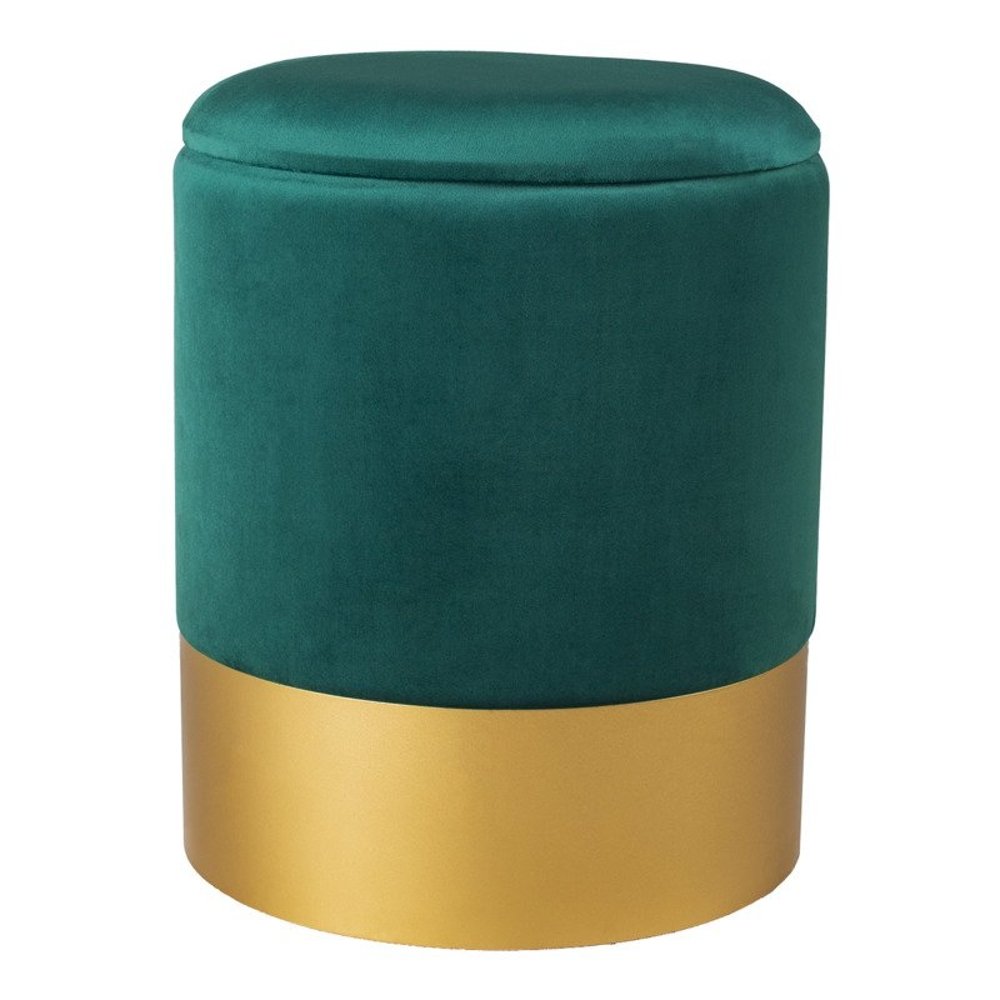 Puf Interior Velvet Dark Green VWF17B00B-L-Z, Moos Home