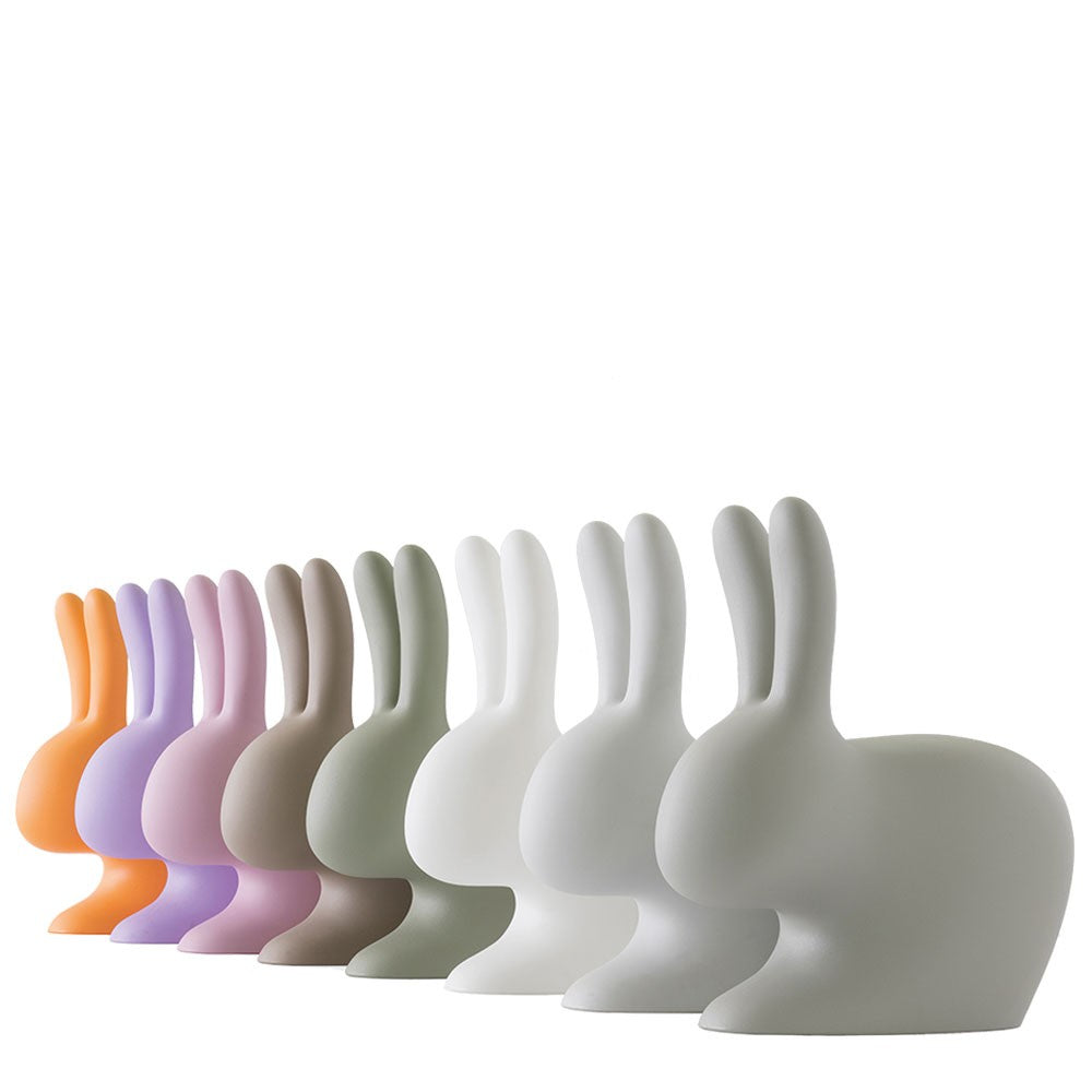 Scaun Rabbit Chair Baby Light Grey, Qeeboo