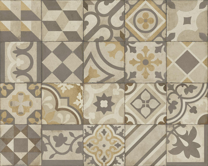 Gresie Ottocento Decors Mix Ambra Ragno