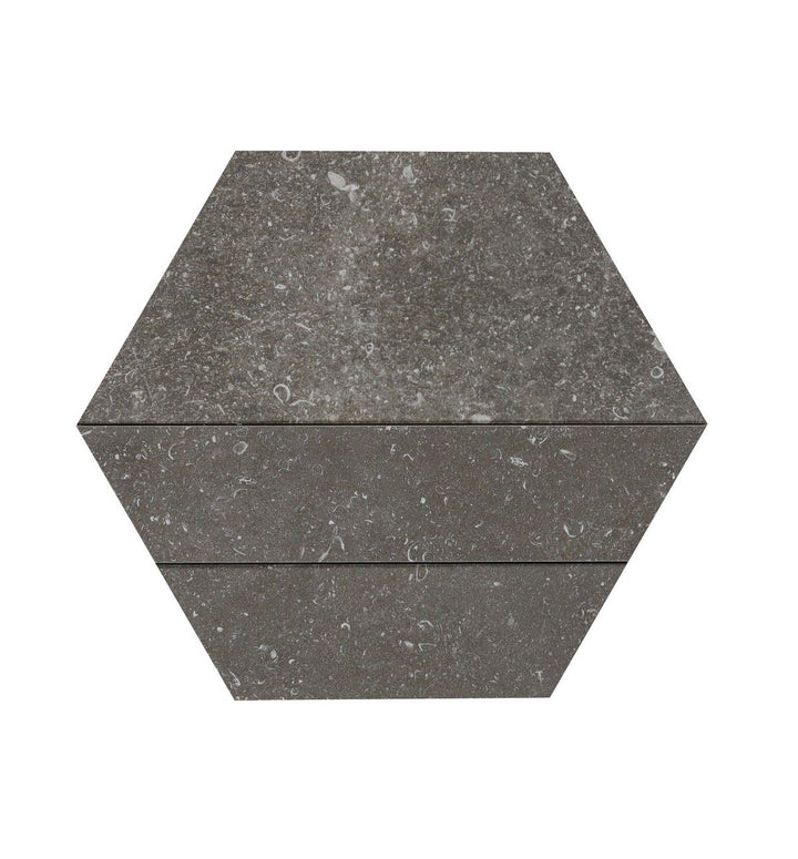 Gresie Realstone Lunar Decors Deep Grey 3D Ragno