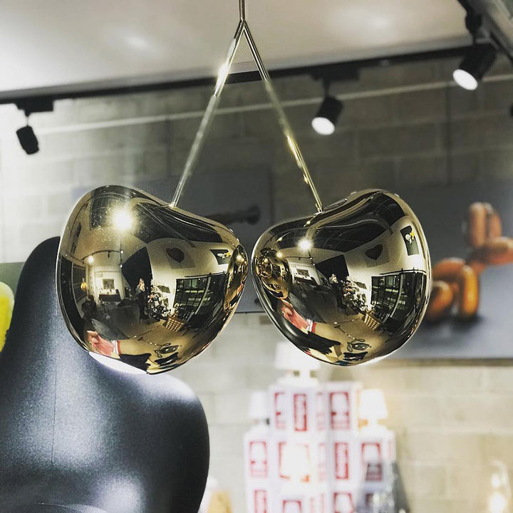 Lampă Cherry Metal Finish Gold, Qeeboo
