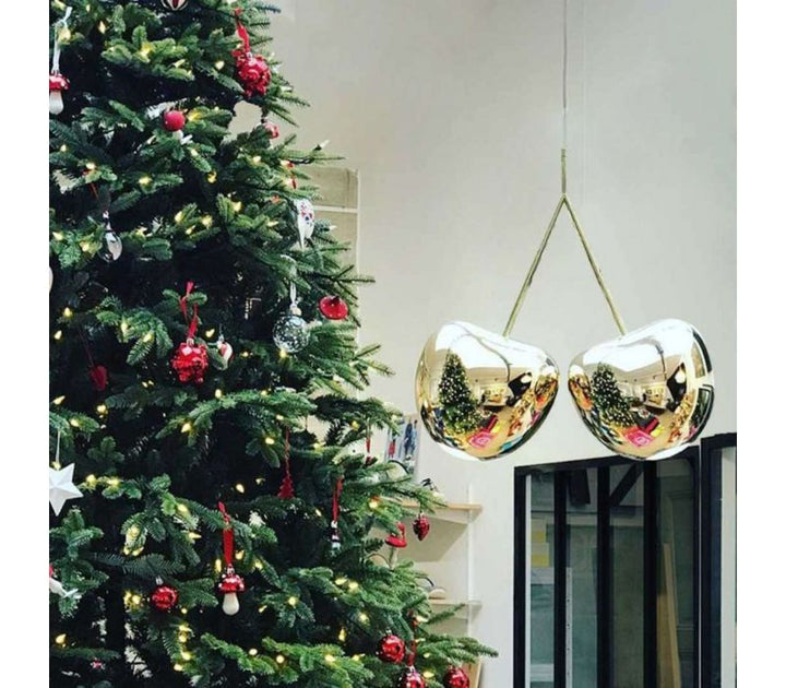 Lampă Cherry Metal Finish Gold, Qeeboo