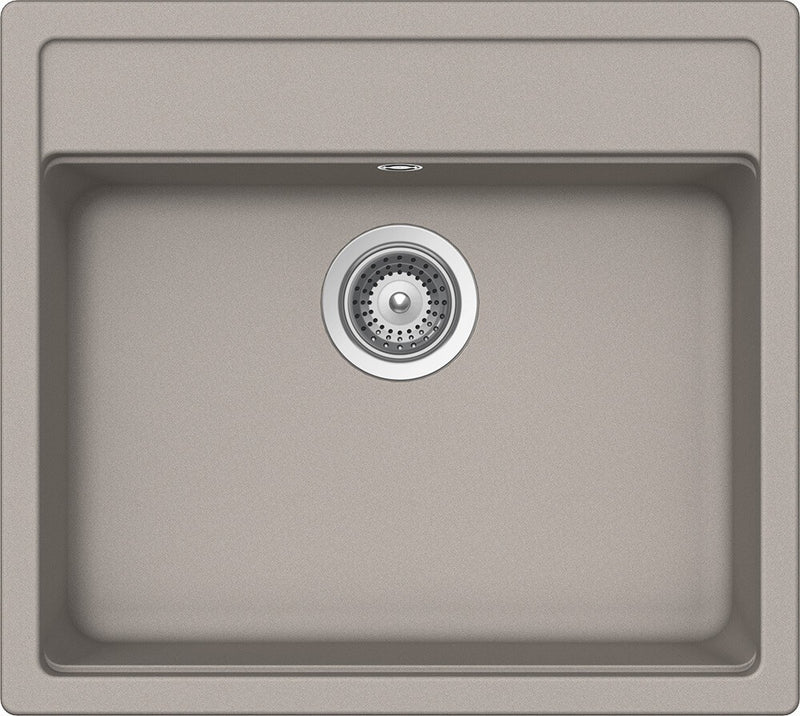 Chiuveta Granit Nemo N-100 Concrete Cristalite 570 x 510 mm, Schock
