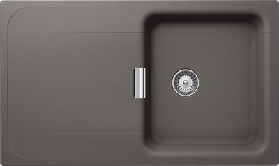 Chiuveta Granit Wembley D-100 Silverstone Cristadur 860 x 510 mm, Schock