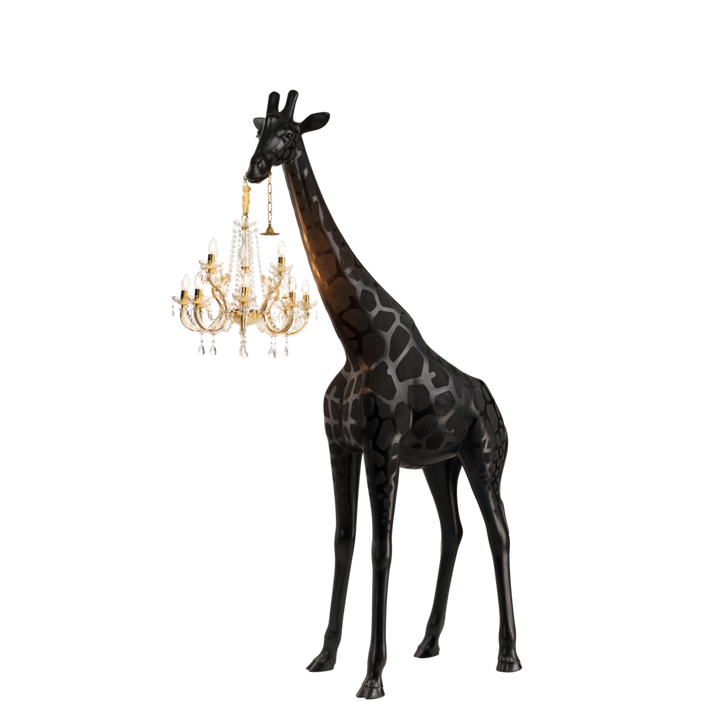 Giraffe in Love M Black Indoor, Qeeboo