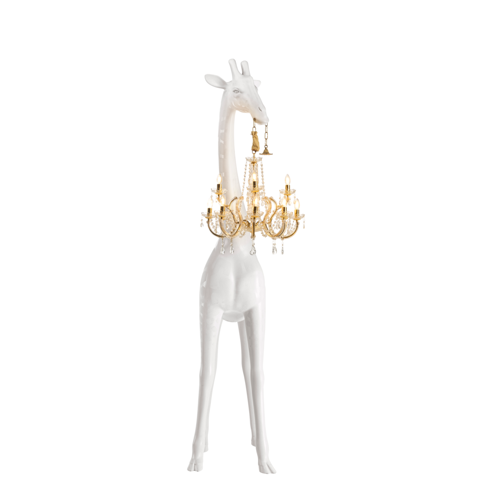 Giraffe in Love M White Indoor, Qeeboo