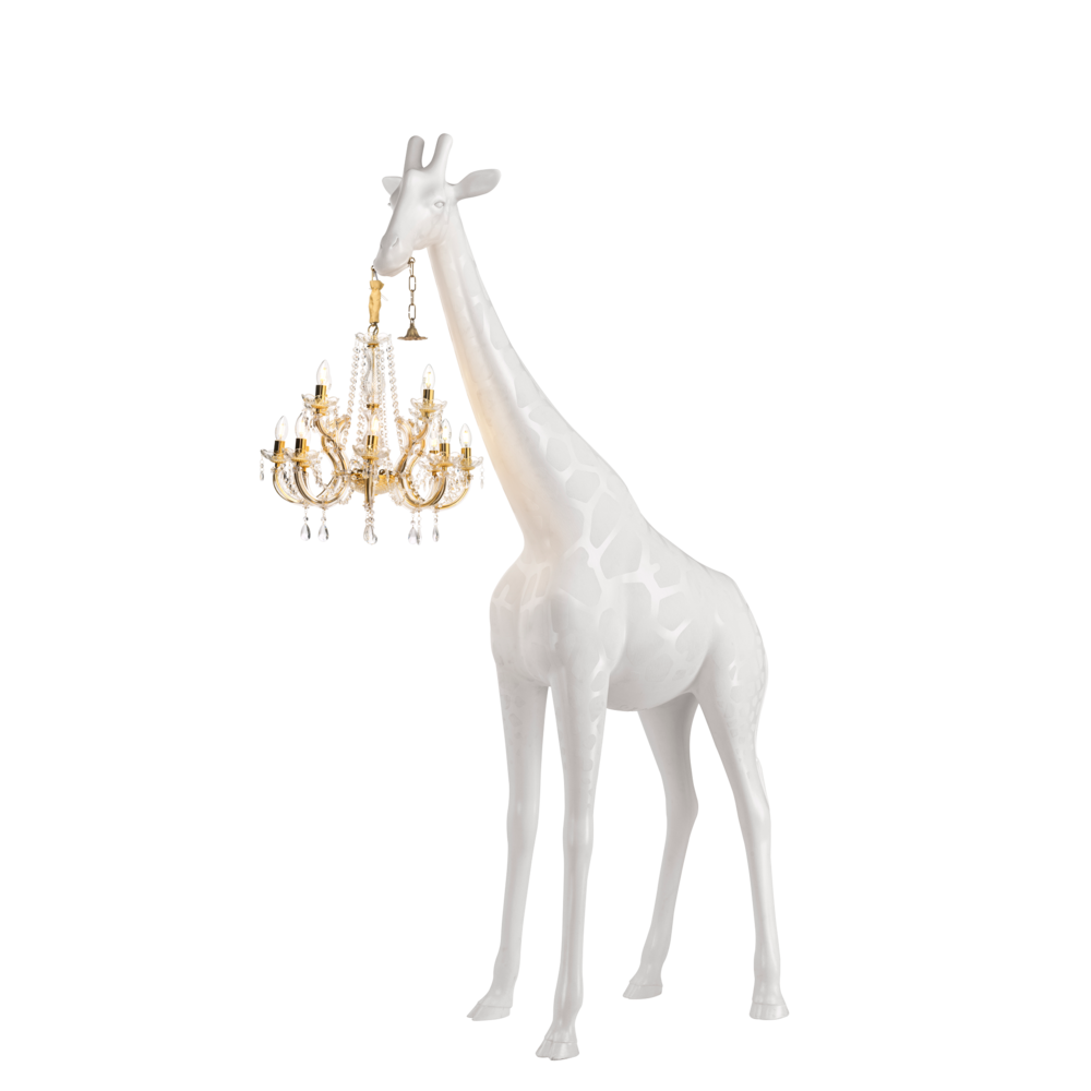Giraffe in Love M White Indoor, Qeeboo