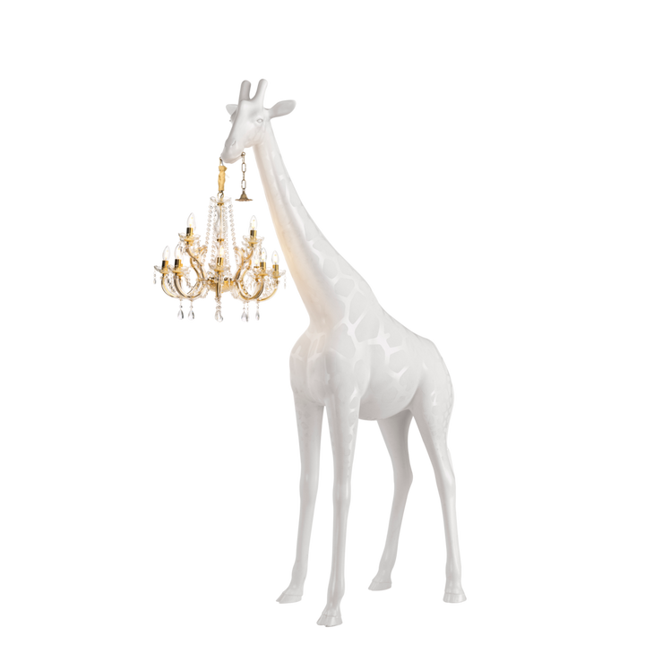 Giraffe in Love M White Indoor, Qeeboo