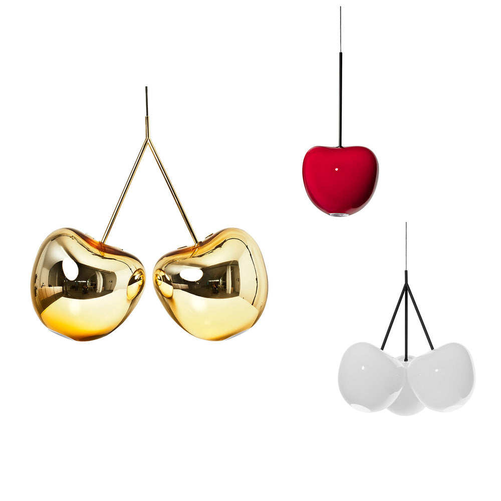 Lampă Cherry Metal Finish Gold, Qeeboo