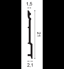 Plintă Albă Duropolimer SX191, Orac