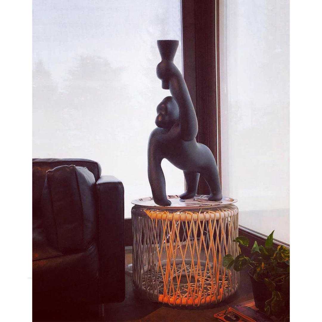 Lampă Kong XS Black, Qeeboo